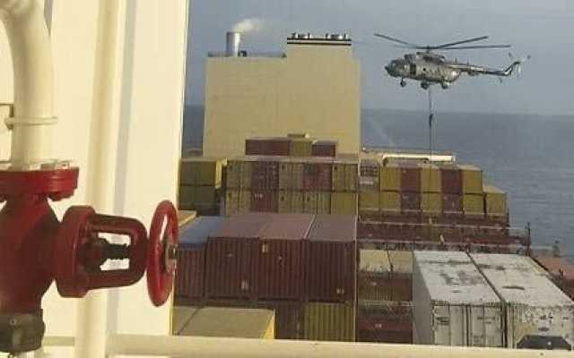 إيران: حرس الثورة يسيطر على سفينة إسرائيلية في مضيق هرمز