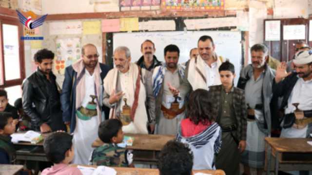 تفقد الدورات الصيفية بمركزي الإمام الحسين بن علي والشهيد الصماد في دمت