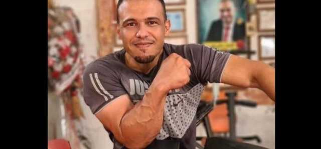 استشهاد بطل مصارعة فلسطيني في قصف للعدو على مخيم البريج