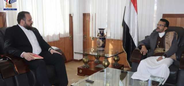 نائب وزير العدل وحقوق الإنسان يناقش مع ممثل منظمة رعاية الأطفال أوجه التعاون في تنفيذ المشاريع الإنسانية