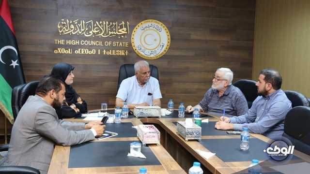 اللجنة السياسية بمجلس الدولة تعقد اجتماعها الدوري العادي