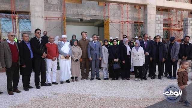 المهندس “بالقاسم حفتر” يبحث مع مدير صندوق تنمية وإعادة إعمار ليبيا الأعمال المنجزة في درنة