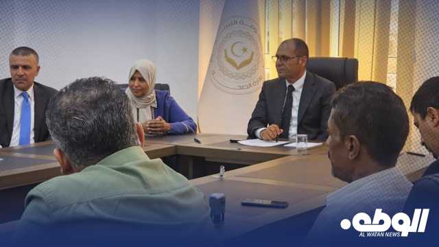وزارة الصحة الليبية تبحث احتياجات القطاع الصحي في عدد من مناطق الجنوب