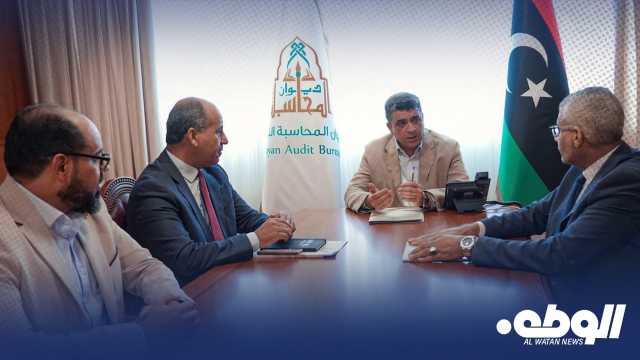 “شكشك” يتابع مشاريع شركة الواحة للنفط وملاحظات تقرير الديوان