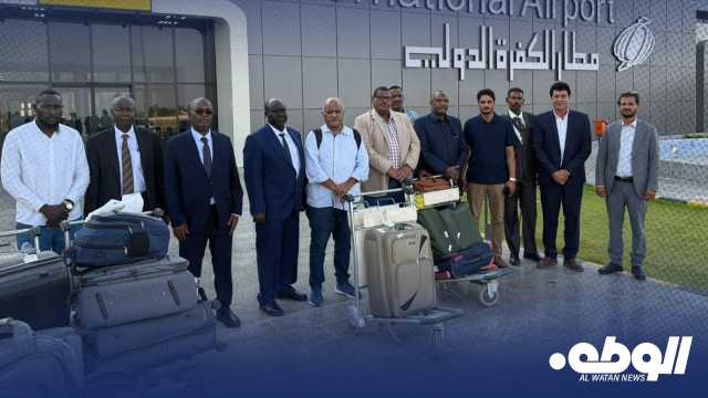 بعثة القنصلية السودانية تصل الكفرة تمهيدًا لإعادة افتتاح مقرها