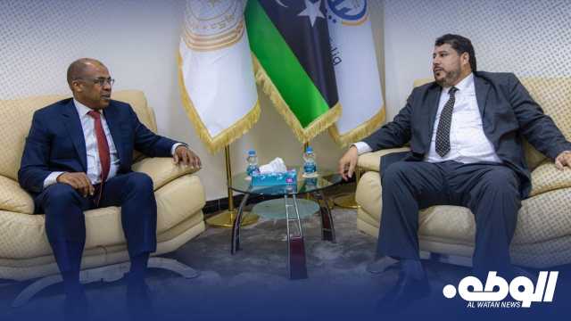 “مسعود سليمان” يعقد اجتماعاً موسعاً مع وزير النفط في الحكومة المنتهية