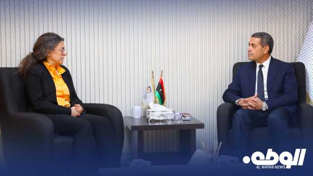 “السايح” يبحث مع نائبة المبعوث الأممي دعم الانتخابات البلدية في ليبيا