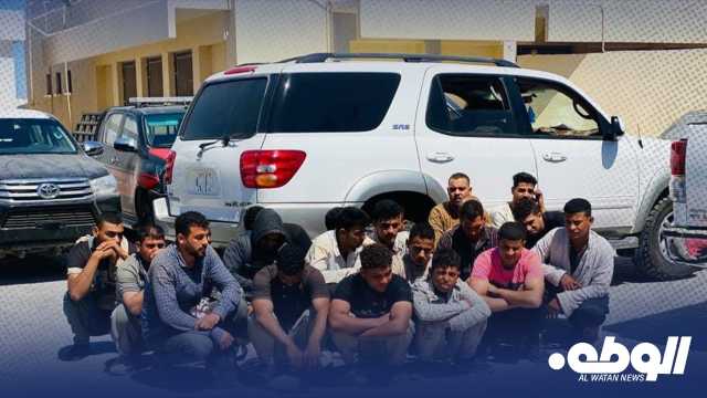 “البحث الجنائي” يضبط مركبة تُقل مهاجرين غير شرعيين
