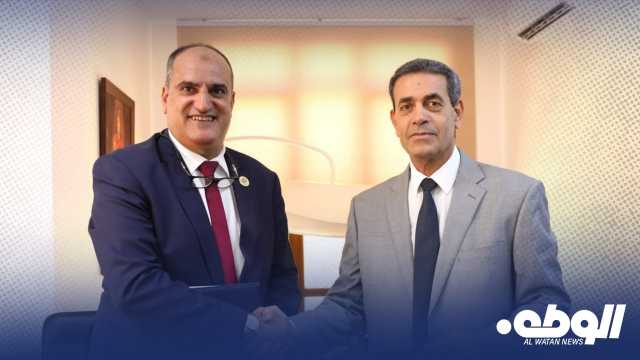 توقيع مذكرة تفاهم بين المفوضية والهيئة الليبية للبحث العلمي
