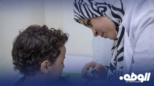 نجاح حملة تطعيم الحصبة في جنوب ليبيا بنسبة تغطية تجاوزت 95%