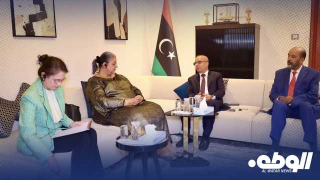 “الكوني” و “اللافي” يناقشان مع “تيتيه” آخر مستجدات الأوضاع في ليبيا