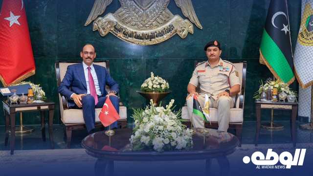 الركن فريق اول “صدام حفتر” يبحث تعزيز التعاون الأمني مع تركيا