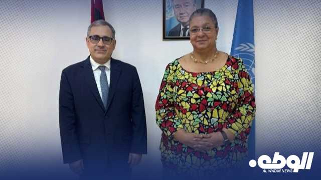 “تيتيه” تبحث مع “برنت” التطورات السياسية والاقتصادية والأمنية في ليبيا