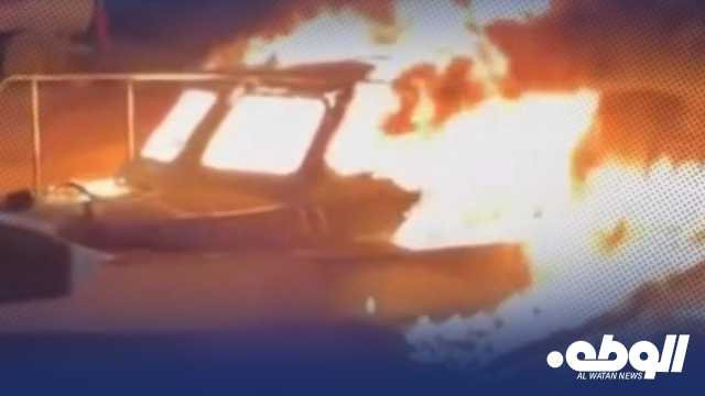 وكالة “نوفا”: قصف ميناء زوارة لم يلحق أي أضرار بسفن المهربين بل دمّر مصدر رزق الأهالي