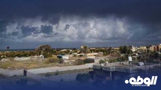 انخفاض تدريجي في درجات الحرارة وأمطار رعدية متوقعة على الجبل الأخضر