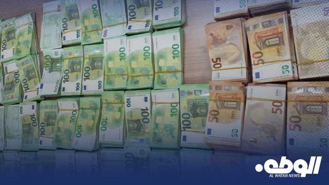 إحباط محاولة تهريب 495 ألف يورو إلى اسطنبول في مطار معيتيقة