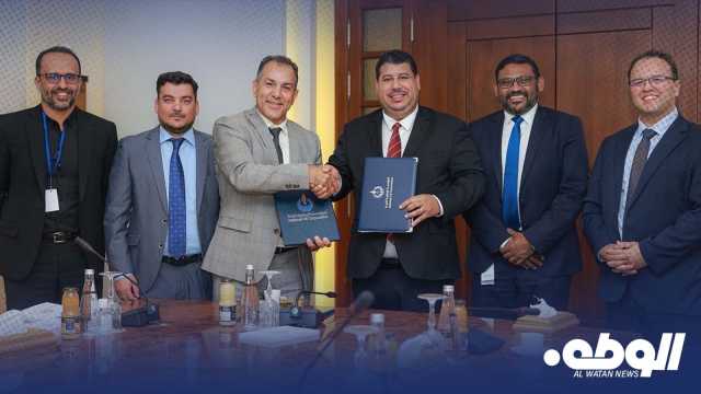 المؤسسة الوطنية للنفط توقّع مذكرة تفاهم مع شركة SLB لدعم مشاريع التنمية المستدامة