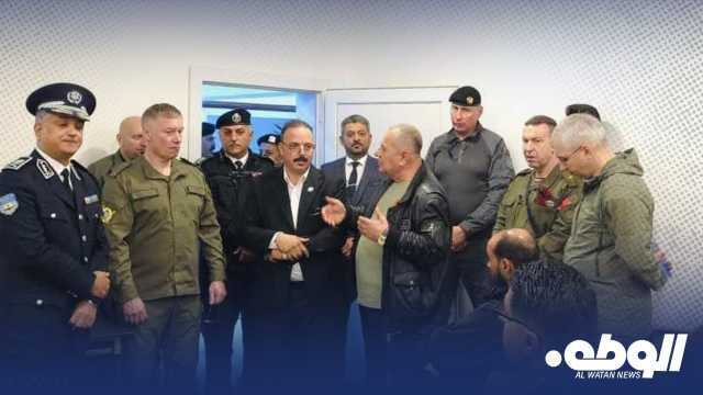 الوفد البيلاروسي يبحث آفاق التعاون الأكاديمي خلال زيارته لكلية الدراسات العليا للعلوم الأمنية والقانونية