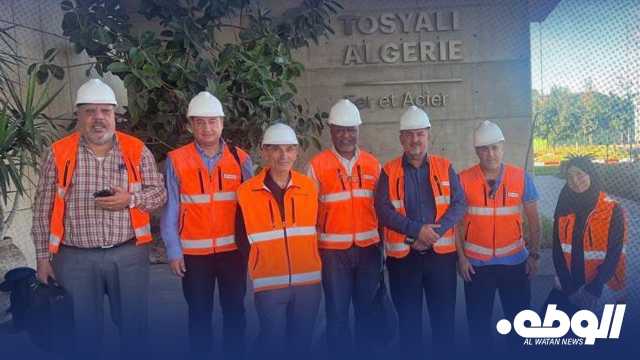 وفد من وزارة الكهرباء الليبية يزور المشاريع الاستثماريه الاسترايجيه في وهران