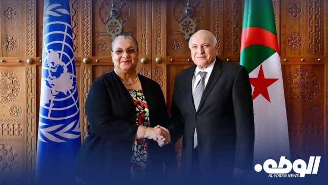 ‏”تيته” تبحث مع وزير الخارجية الجزائري خارطة الطريق السياسية والتحديات التي تواجه تنفيذها ‏