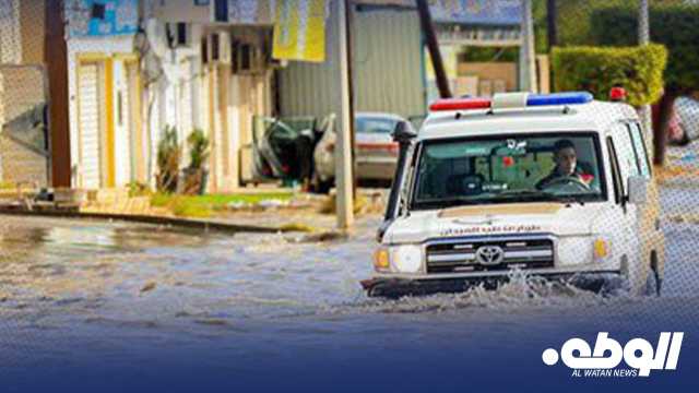 المركز الوطني للأرصاد الجوية يكشف كميات الأمطار في مختلف مناطق ليبيا