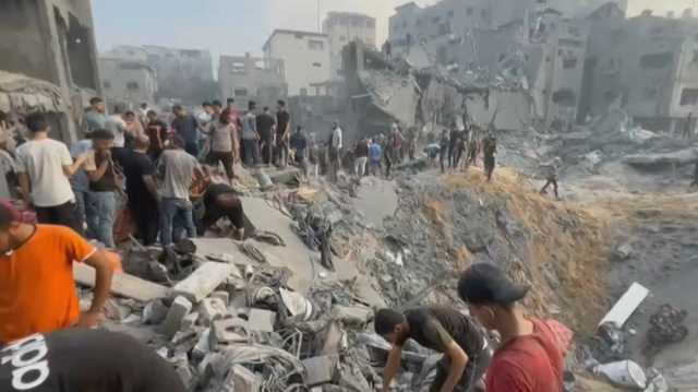 ارتفاع عدد الشهداء الفلسطينيين في قصف مركز الإيواء بجباليا إلى 22