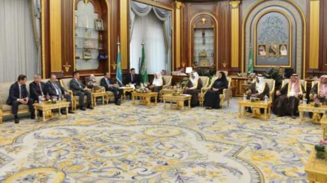 رئيس مجلس الشورى ونظيره الكازاخستاني يبحثان تطوير العلاقات