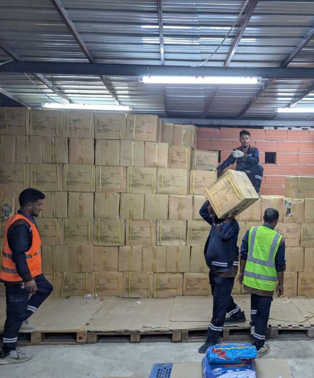 ضبط 9.6 طن من اللحوم والمواد الغذائية الفاسدة ضمن حملة مشتركة