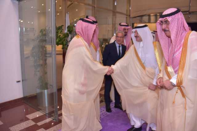 أمير الشرقية يصل مقر دار 'اليوم' لرعاية حفل تخريج 100 صحفي وإعلامي