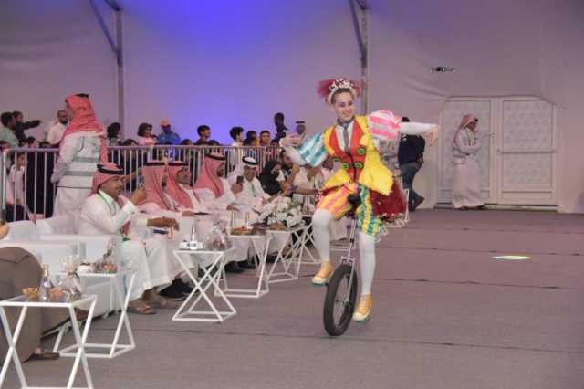 عيد الأضحى.. عروض السيرك المتجولة تخطف الأنظار في احتفالات الدمام