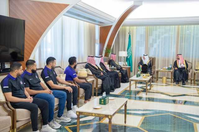 أمير الشرقية يستقبل مجلس نادي الهدى بمناسبة تحقيقه عدد من الإنجازات الرياضية