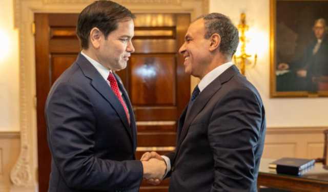 وزير الخارجية الأمريكي يبحث مع نظيره المصري تعزيز السلام والأمن في المنطقة