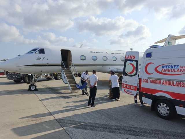 نقل مواطن سعودي من إسطنبول إلى المملكة عبر طائرة الإخلاء الطبي