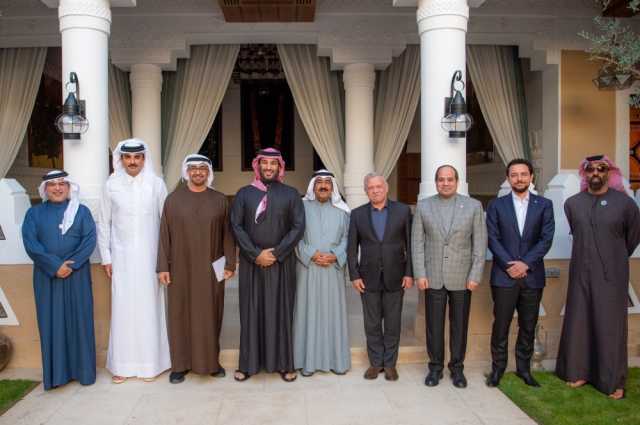 في الرياض.. لقاء أخوي يجمع ولي العهد مع قادة عرب