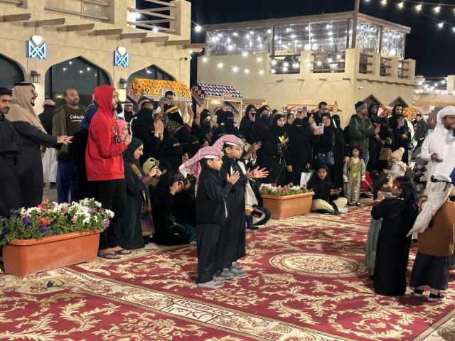ليالي التأسيس.. الأغاني الوطنية تُلهب المشاعر وتُجدد الولاء للقيادة