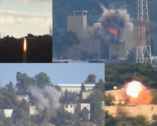 دك إحدى قواعده بـ48 صاروخاً.. حزب الله يشن أعنف قصف على مواقع وقواعد الاحتلال ويبث مشاهد لقتل جنود إسرائيليين (فيديو)