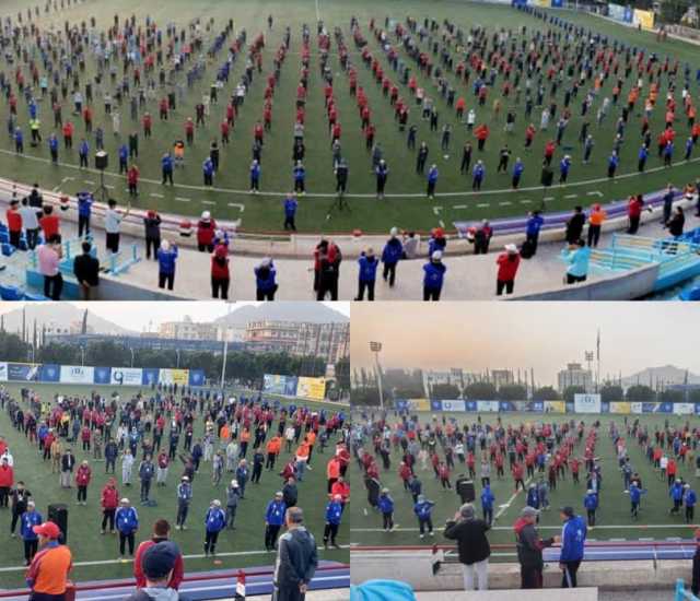 “أحسن فريق” ينظم تجمعاً رياضياً ضخماً في صنعاء تحت شعار “رياضة مستدامة من أجل الصحة والحياة”