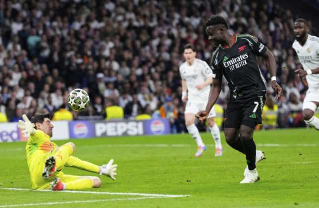 أرسنال يطيح بريال مدريد خارج دوري أبطال أوروبا