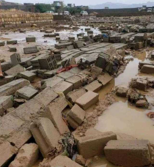 وفاة وجرح نحو 4 أشخاص وتهدم منازل جراء سيول الأمطار الغزيرة في صعدة