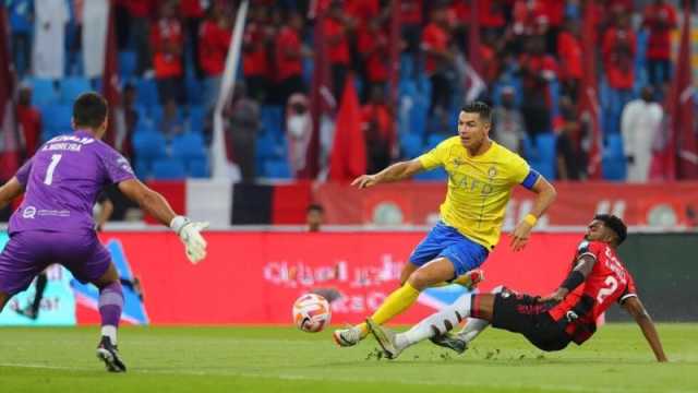 شاهد.. رونالدو يؤكد علو كعب النصر على الرائد بهدف عالمي