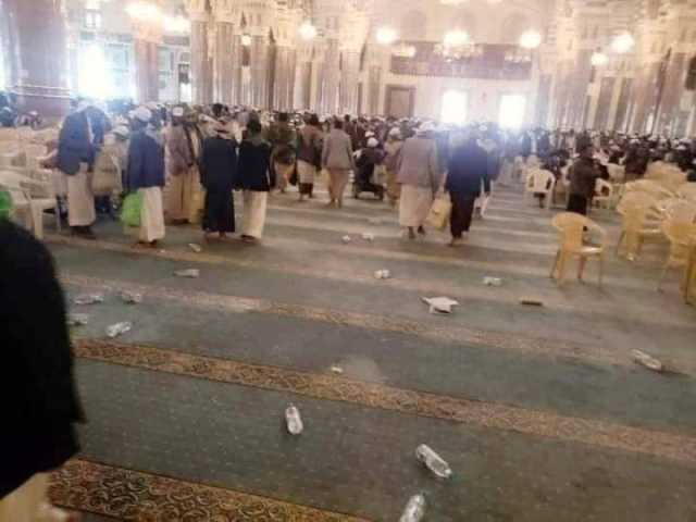 صور صادمة من جامع الصالح بصنعاء .. شاهدوا ماذا تفعل المليشيات بداخله!