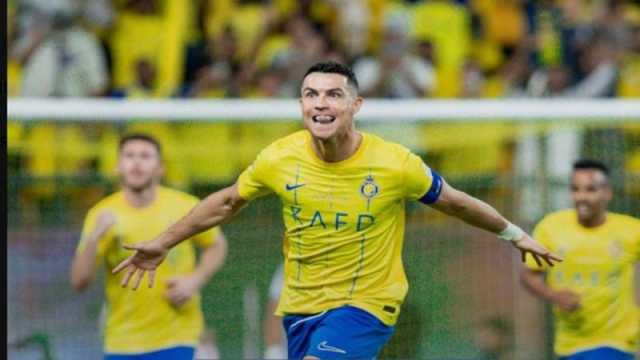 رونالدو يقود النصر السعودي للفوز على ضمك