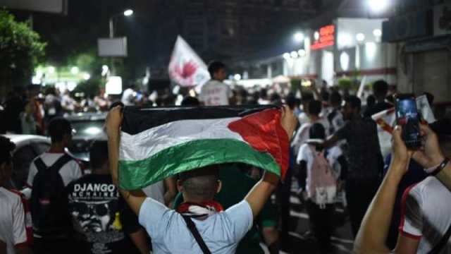 قلوبنا معاكي يا فلسطين.. هتافات جماهير الزمالك المصري دعمًا لغزة «فيديو»