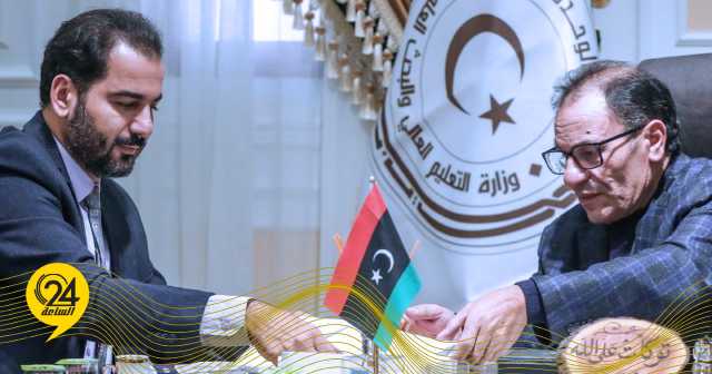 اجتماع بين حيدر والقيب لاعتماد مركز مكافحة الأمراض مؤسسة تعليمية رائدة 