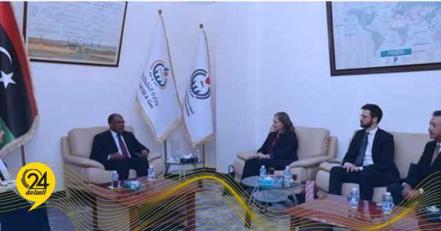 وزير “نفط الدبيبة” يبحث استئناف نشاط الشركات النمساوية النفطية في ليبيا 