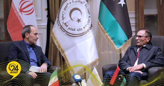 عمران القيب يبحث الاستفادة من تجربة إيران في مجال التعليم