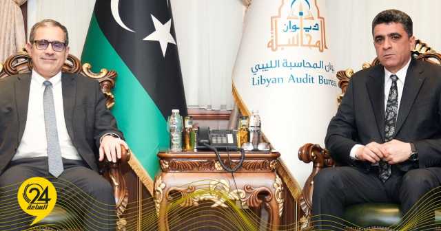 شكشك يناقش مع القائم بأعمال السفارة الأمريكية تعزيز التعاون بين المؤسسات الرقابية