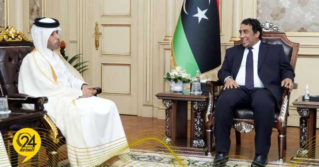 الرئاسي: سفير قطر أشاد بدور المنفي في قيادة المرحلة الحالية
