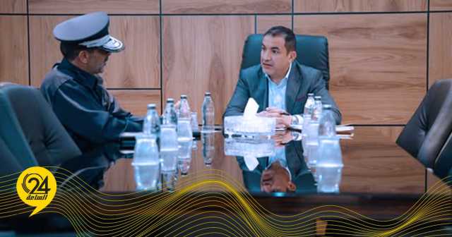 أبوزريبة يبحث استعدادات انطلاق العام الدراسي في كلية ضباط الشرطة