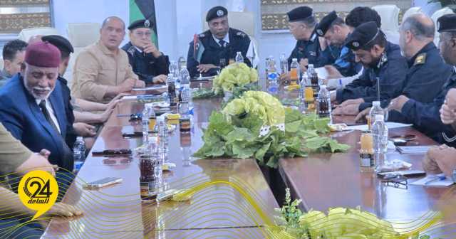 عويدان يستعرض آلية التنسيق المشترك بين المديريات بالمنطقة الجنوبية والأجهزة الأمنية